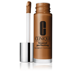 clinique, beyond perfecting, senza parabeni, finitura opaca, fondotinta liquido & correttore 2 in 1, 28, chiodo di garofano, 30 ml