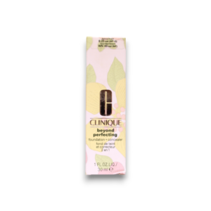 clinique, beyond perfecting, senza parabeni, finitura opaca, fondotinta liquido & correttore 2 in 1, 48, avena, 30 ml