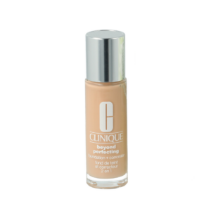 clinique, beyond perfecting, senza parabeni, finitura opaca, fondotinta liquido & correttore 2 in 1, cn 18, panna montata, 30 ml *tester