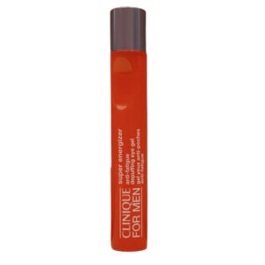 clinique, clinique for men super energizer, acido ialuronico, energizzante, giorno & notte, gel per gli occhi, 15 ml *tester