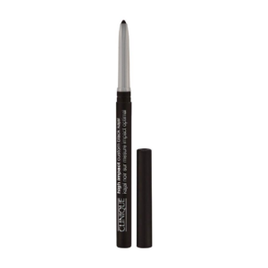 clinique, high impact custom black, impermeabile, colore, lunga durata, matita occhi kajal, 02, marrone bruciato, 0.28 g *tester