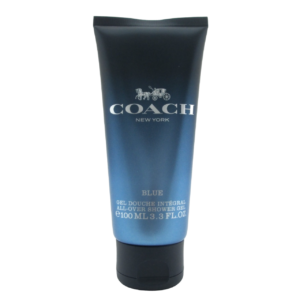 coach, blue, gel doccia, barba & capelli, 100 ml