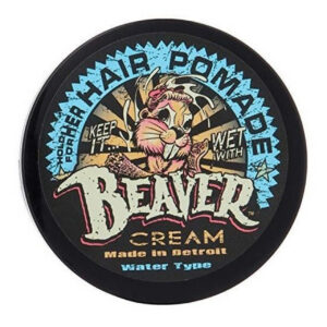 cock grease, beaver cream water type, pomata per styling capelli, finitura brillante, tenuta leggera a media, 110 g