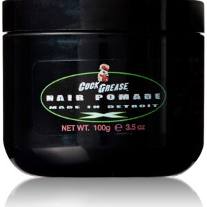 cock grease, extra stiff x, pomata per styling capelli, finitura brillante, tenuta extra, 100 g