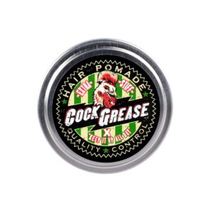cock grease, extra stiff x, pomata per styling capelli, finitura brillante, presa forte, 50 g