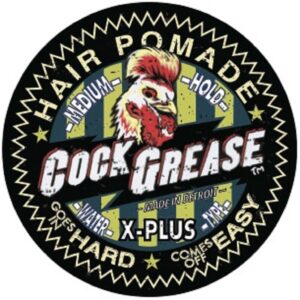 cock grease, x plus, pomata per styling capelli, finitura opaca, tenuta media, 50 g