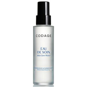 codage, eau de soin, idratante ed energizzante, acqua d'essenza, 100 ml