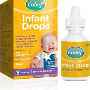colief, infant drops, lactase enzyme, anti colic, gocce, 15 ml