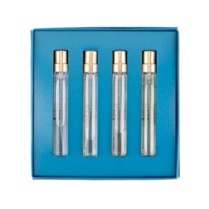 collection i set memoize: white castitas, extrait de parfum, unisex, 7.5 ml + era, extrait de parfum, unisex, 7.5 ml + imperia, extrait de parfum, unisex, 7.5 ml + black avaritia, eau de parfum, unisex, 7.5 ml
