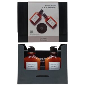 consumer kit e set depot: 100 hair cleansing no. 103, pro vitamin b5, hair shampoo, for hydration, 250 ml + 200 hair treatments no. 201, botanical complex, hair conditioner, for revitalizing, 250 ml