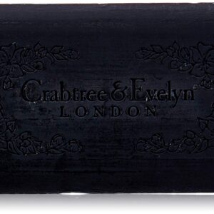 crabtree & evelyn, black sea mud and seaweed, saponetta profumata, 158 g