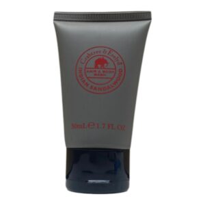 crabtree & evelyn, indian sandalwood, gel doccia & shampoo 2 in 1, 50 ml