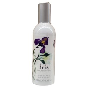 crabtree & evelyn, iris, spray per ambienti, 100 ml
