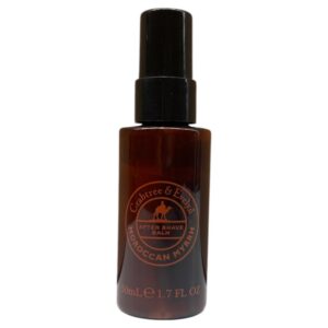 crabtree & evelyn, moroccan myrrh, idratante, balsamo dopobarba, 50 ml