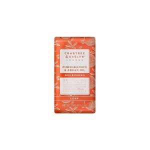 crabtree & evelyn, pomegranate & argan oil, nutriente, saponetta, 158 g