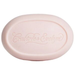 crabtree & evelyn, rosewater, idratante, saponetta, 85 g