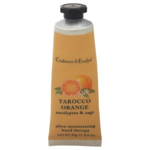 crabtree & evelyn, tarocco orange, ultra idratante, crema per le mani, 25 g