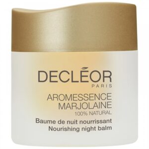 decleor, aromessence marjolaine, oli essenziali, nutriente, notte, balsamo, per viso e collo, 15 ml *tester