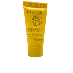 decleor, aromessence rose d`orient, oli essenziali, comfort rilassante, notte, balsamo, per viso e collo, 2.5 ml *campione