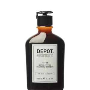depot, 100 hair cleansing no. 108, carbone, shampoo per capelli, detossificante, 250 ml