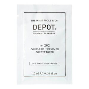 depot, 200 hair treatments no. 202, complesso botanico, balsamo senza risciacquo, per l'idratazione, 10 ml