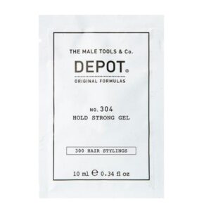 depot, 300 hair stylings no. 304, botanico, gel per styling capelli, per lo styling, presa forte, 10 ml