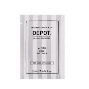 depot, 300 hair stylings no. 310, filtro uv, crema per lo styling dei capelli, tenuta flessibile, 10 ml