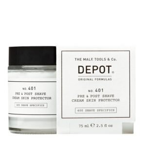 depot, 400 shave specifics no. 401, calmante, crema da barba pre e post, 75 ml