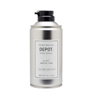 depot, 400 shave specifics no. 411, sorbitolo, calmante, schiuma da barba, 300 ml
