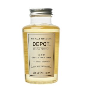 depot, 600 body solutions no. 601, complesso botanico, pulizia, colonia classica, detergente per il corpo, 250 ml