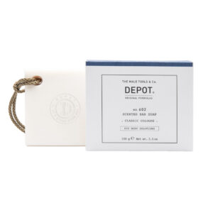 depot, 600 body solutions no. 602, complesso botanico, pulizia, colonia classica, saponetta profumata, note floreali, 100 g