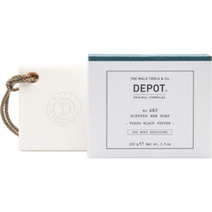 depot, 600 body solutions no. 602, complesso botanico, pulizia, pepe nero fresco, saponetta profumata, note speziate, 100 g