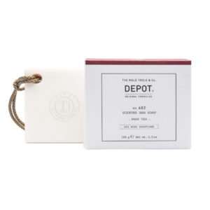 depot, 600 body solutions no. 602, complesso botanico, pulizia, tè scuro, saponetta profumata, note aromatiche, 100 g