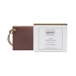 depot, 600 body solutions no. 602, complesso botanico, pulizia, ambra mistica, saponetta profumata, 100 g