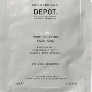 depot, 800 skin specifics no. 807, acido ialuronico, nutri calmante, maschera per il viso, per il viso, 13 ml
