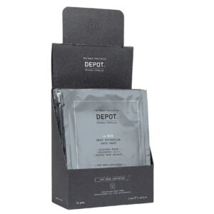 impostare, depot, 800 skin specifics no. 808, acido ialuronico, profondamente idratante/calmante e rivitalizzante, maschera per il viso, per il viso, giorno, 12 pz, 13 ml