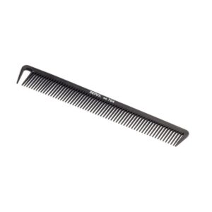 depot, accessories no. 704 carbon, pettine di plastica per capelli, nero