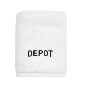depot, accessories no. 716, asciugamano tessile da salone, bianco, 40 x 80 cm