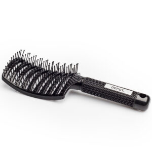 depot, accessories no. 725, sfiato, spazzola per capelli, nero, grande, districare