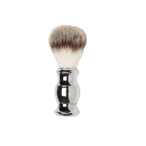 depot, accessories no. 732, alluminio, pennello da barba per il viso, argento