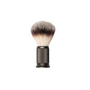 depot, accessories no. 734 vintage, fibra artificiale, pennello da barba per il viso, metallo antracite