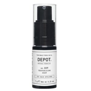 depot, 300 hair stylings no. 309, glicerina, polvere per styling capelli, texturizzazione & volumizzante, tenuta morbida, 7 g
