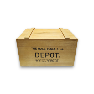 depot, expo, scatola di legno vuota, marrone chiaro, 30 x 19 x 16 cm