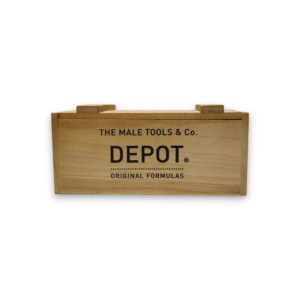 depot, expo, scatola di legno vuota, marrone chiaro, 36 x 25 x 20 cm