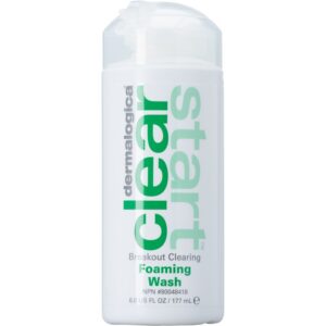 dermalogica, clear start, acido salicilico, pulisce in profondità e purifica, schiuma detergente, 117 ml