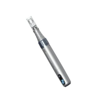 dermalogica, pro pen, penna per microneedling, 9 pin 10 pz, grigio