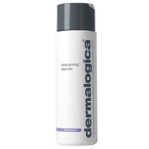 dermalogica, ultracalming, senza parabeni, calmante & rinfrescante, gel detergente, per viso e collo, 250 ml