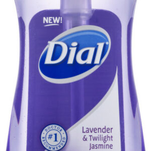 dial, antibacterial, lavanda & gelsomino del crepuscolo, sapone liquido, per le mani, 221 ml