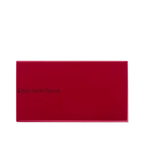 diego dalla palma, diego dalla palma, custodia compatta in plastica vuota per trucco, rosso, con 2 slot