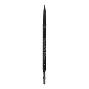 diego dalla palma, high precision, impermeabile, durevole, retraibile, crema per sopracciglia matita & spazzola 2 in 1, 13, grigio antracite, 0.09 g *tester